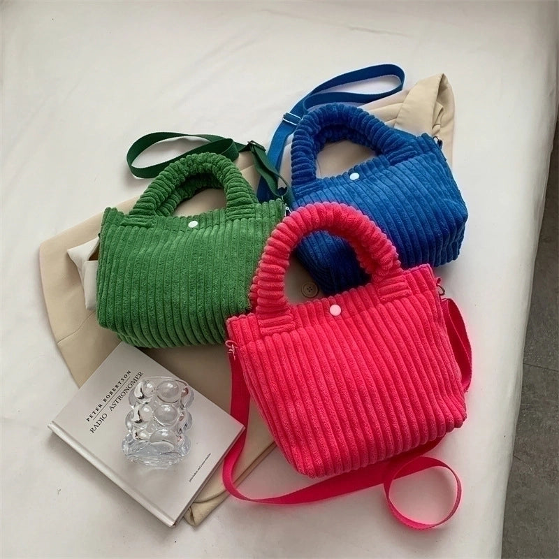 Medium Pu Leather Square Bag