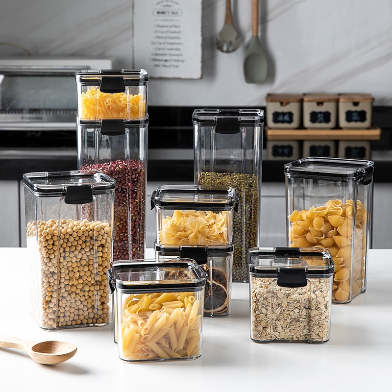 🔥Last Day Promotion 50% OFF🔥Air-Tight Unbreakable Kitchen Storage Jar