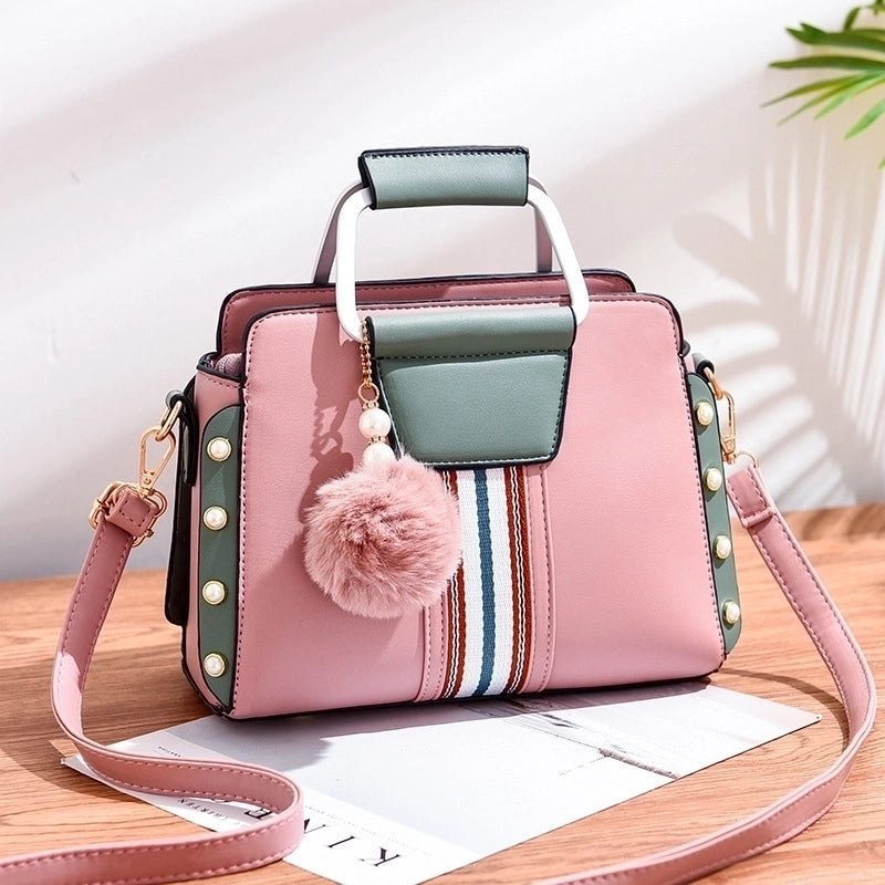 Women's Medium All Seasons Pu Leather Vintage Style Handbag
