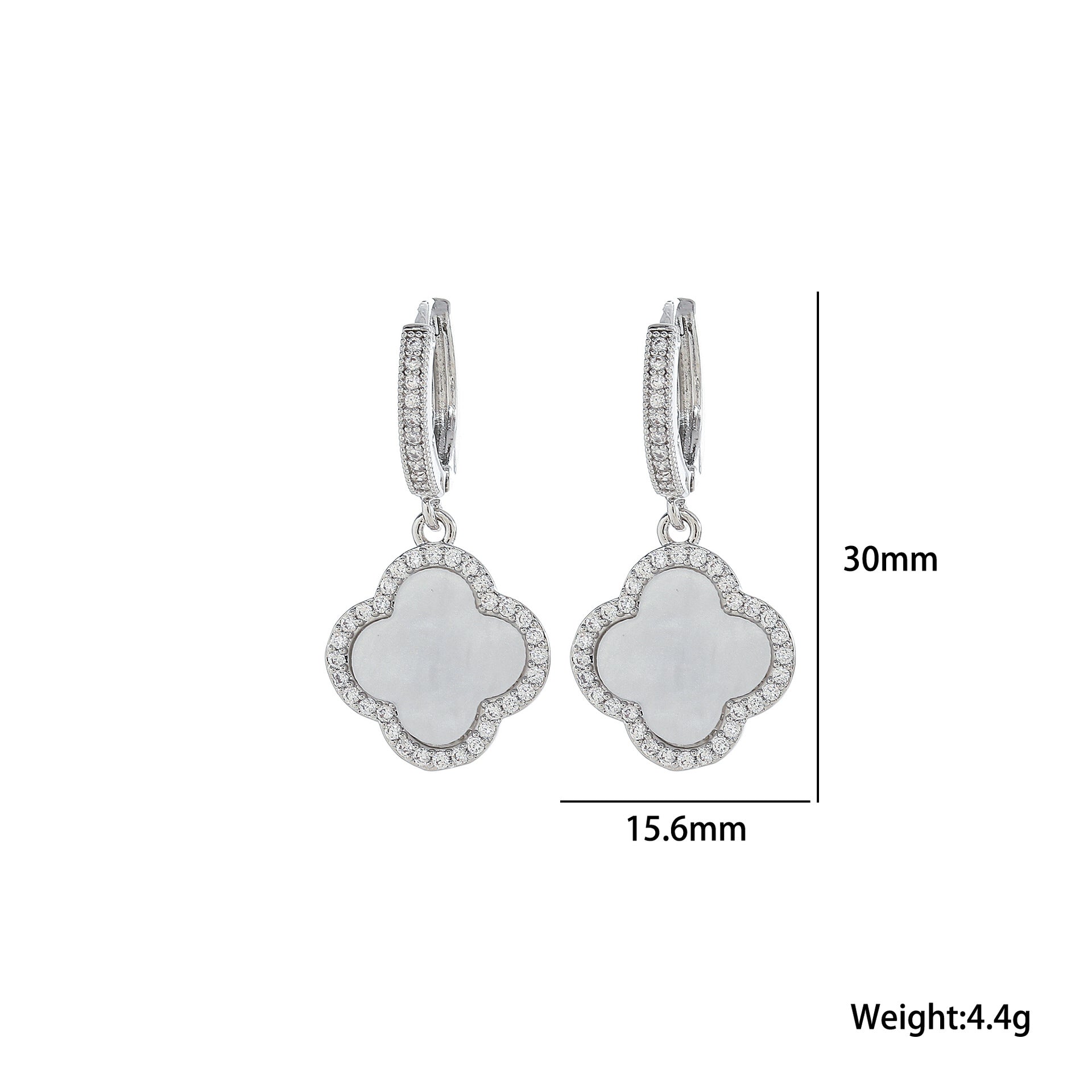 Quadrilateral Titanium Steel 18K Gold Plated Necklaces
