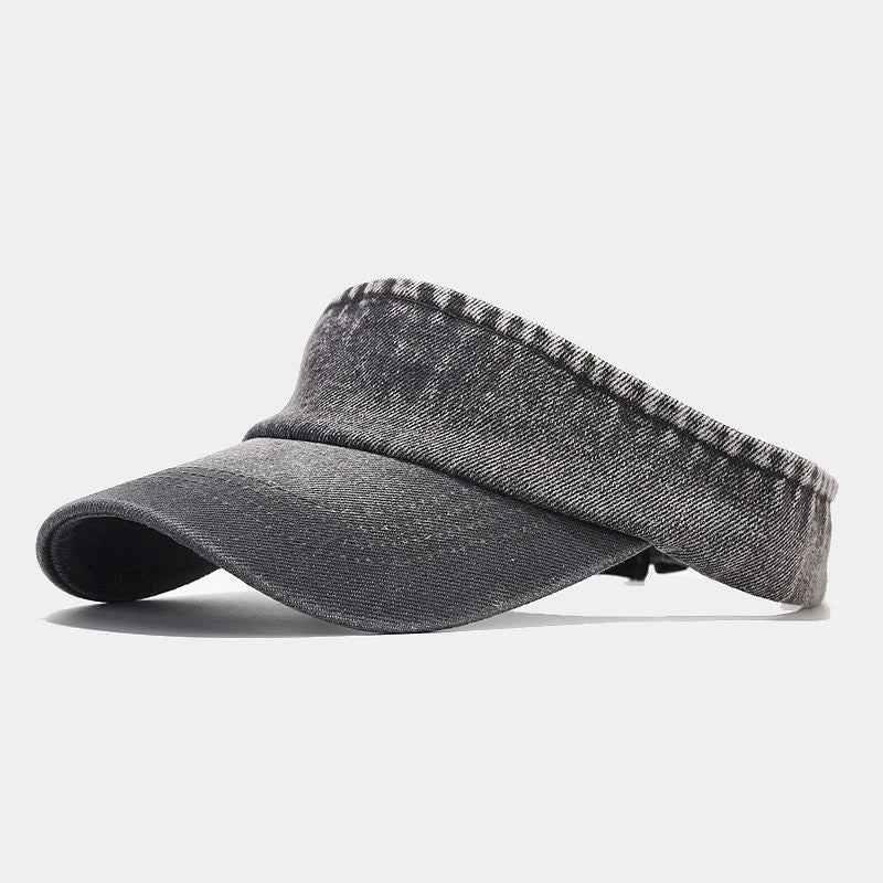 Unisex Retro Solid Color Sun Hat