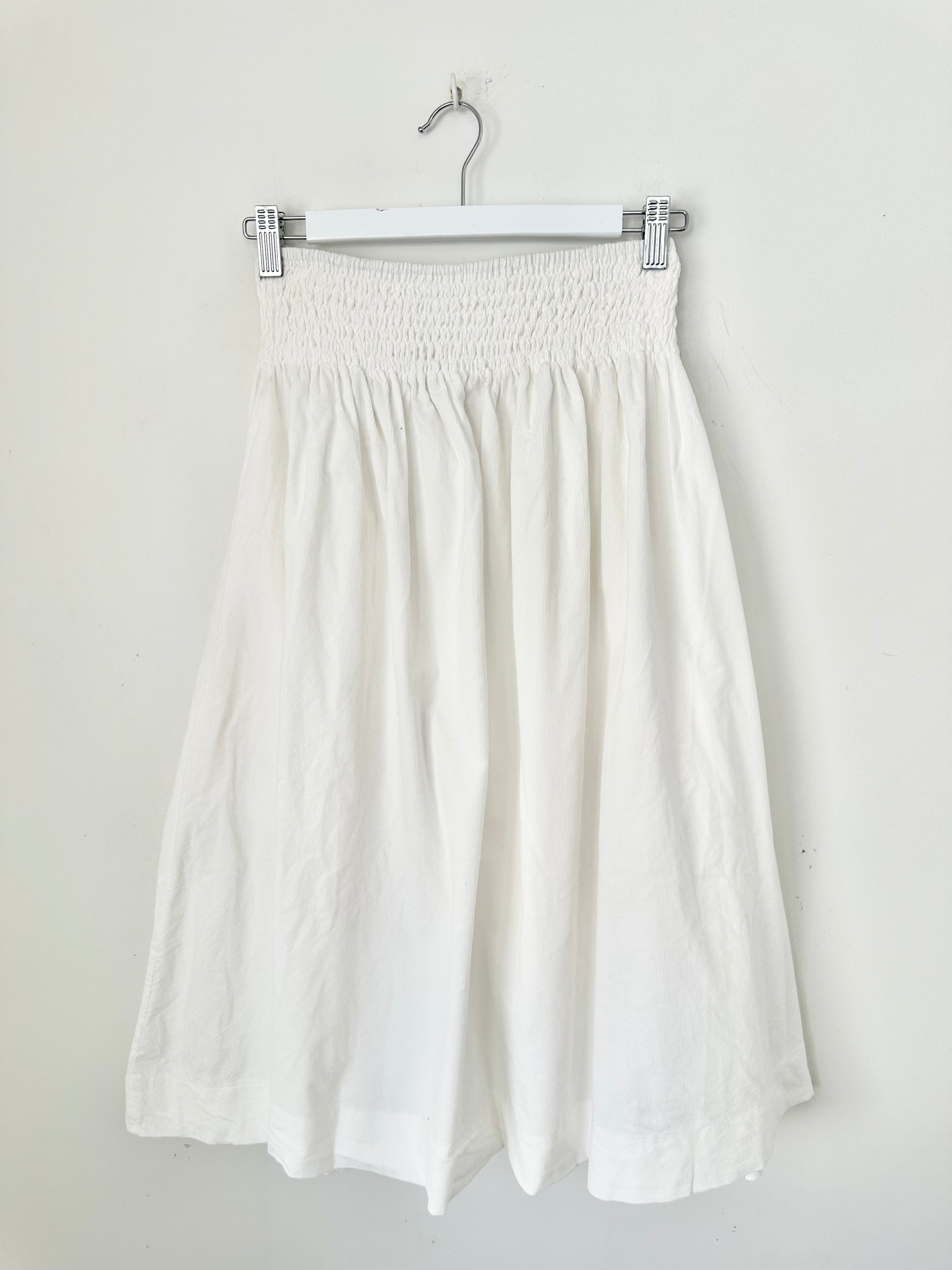 lola skirt - winter white cord