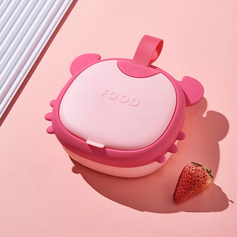 Baby Food Supplement Bowl For Baby Children Multi-functional Portable Drop-resistant Eating Bowl Baby Tableware Set Box