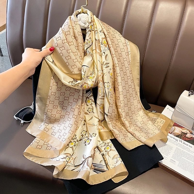 Fashion Silk Scarf (707 Main Color) Nhcj0164-707 Main Color