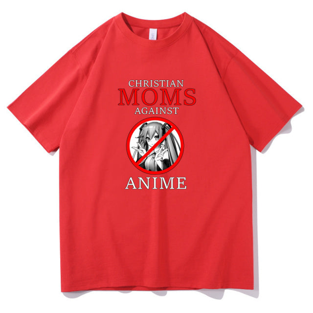 Christian Moms Against Anime Tee