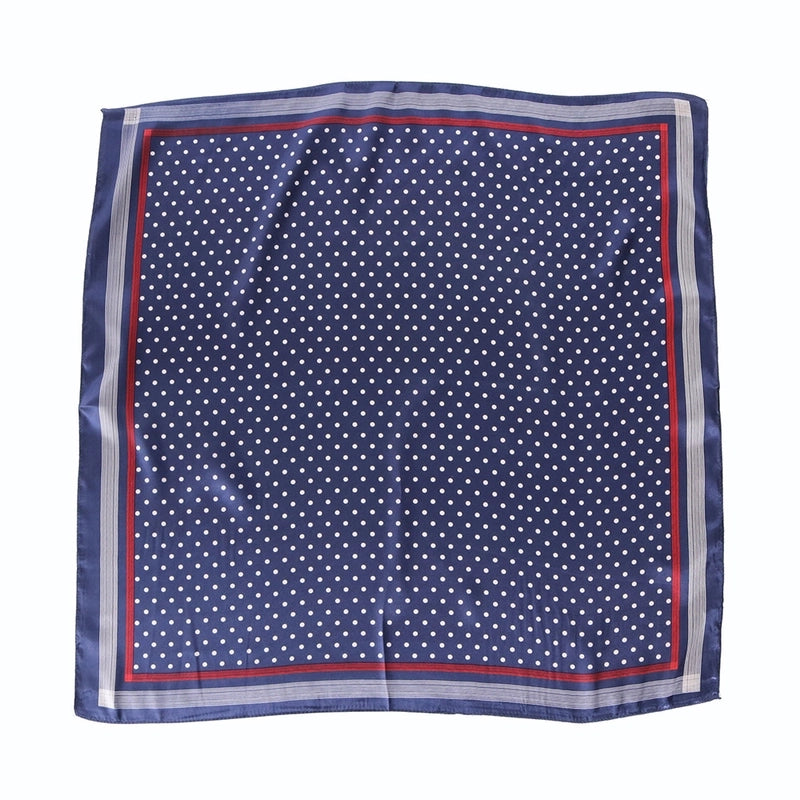 Women's Vacation Minimalist Color Block Polyester Printing Silk Scarf
