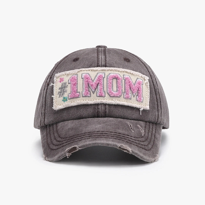 Women's Minimalist Classic Style Color Block Curved Eaves Baseball Cap