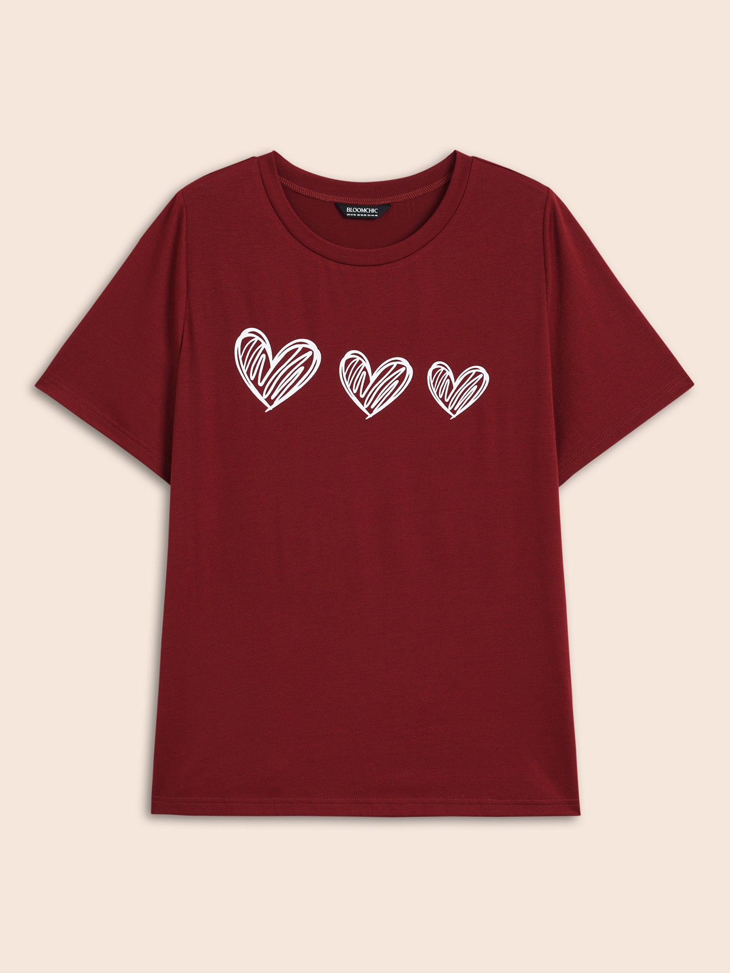 Love In The Air Patchwork Slim-Fit Tee