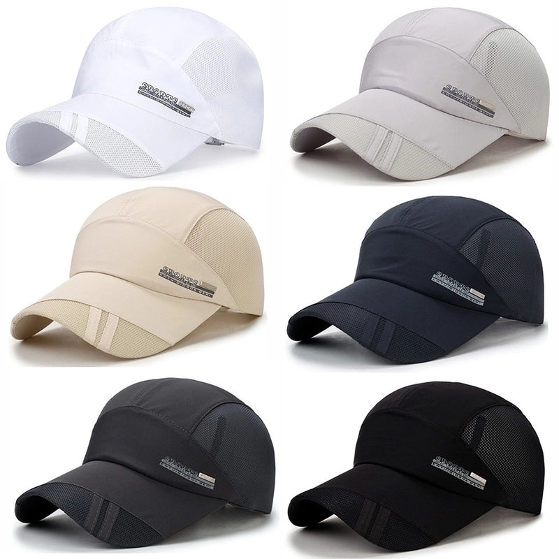 Men's Minimalist Letter Curved Eaves Baseball Cap