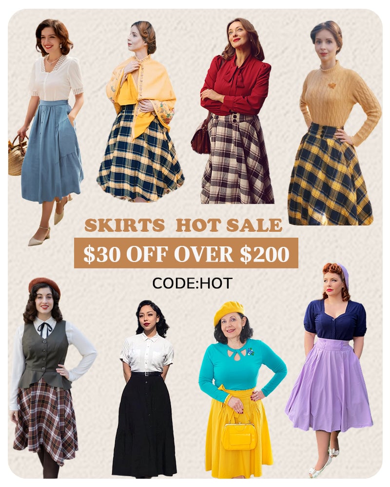BellePoque's Vintage Skirts Hot Sale