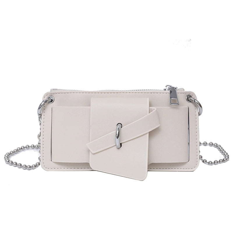 Women's Small Summer Pu Leather Classic Style Square Bag