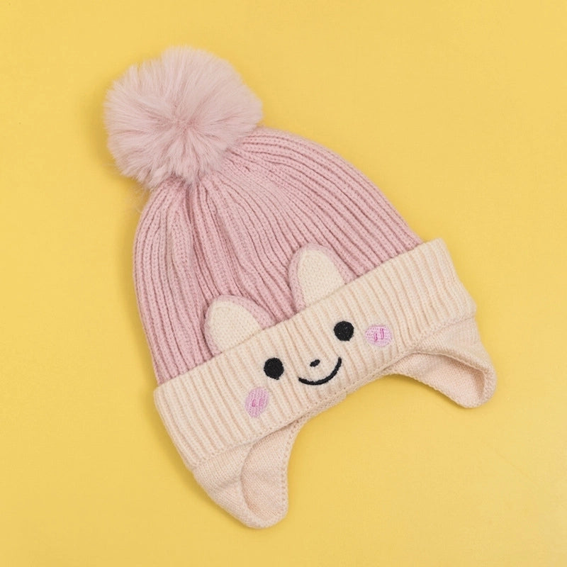 Kid's Minimalist Commute Color Block Beanie Hat
