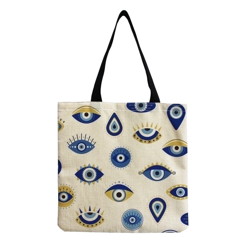 Women's Fashion Geometric Shopping Bags