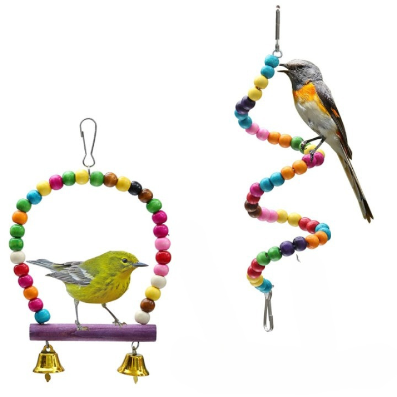 13 Pieces Bird Toys