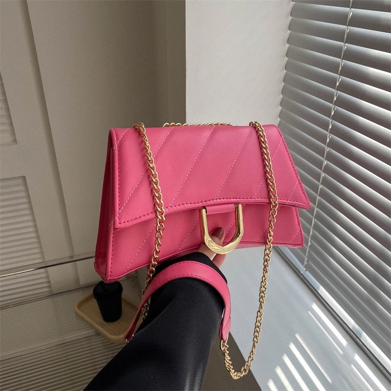 Women's All Seasons Pu Leather Basic Shoulder Bag