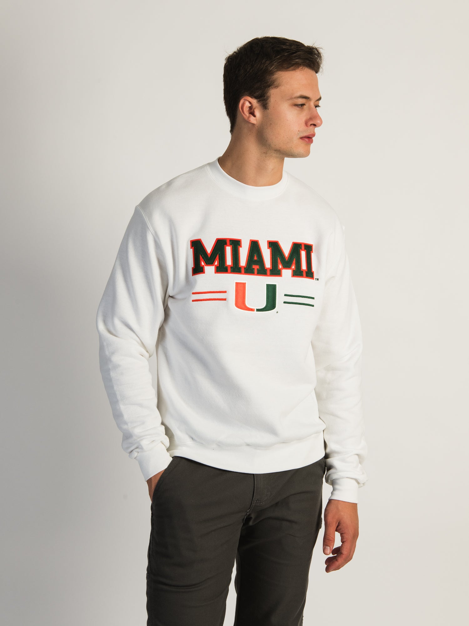 RUSSELL MIAMI U CREWNECK