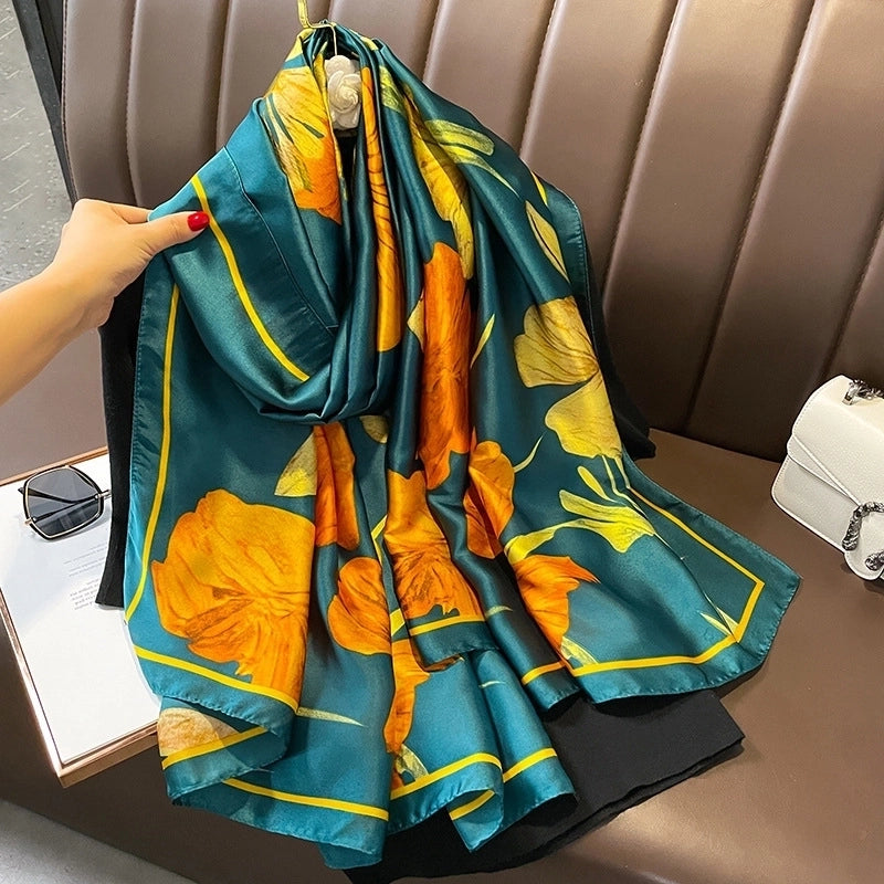 Fashion Silk Scarf (707 Main Color) Nhcj0164-707 Main Color