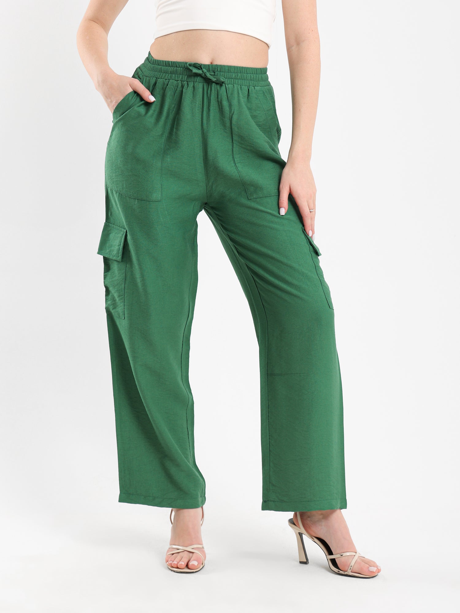 Straight Fit Cargo Pants