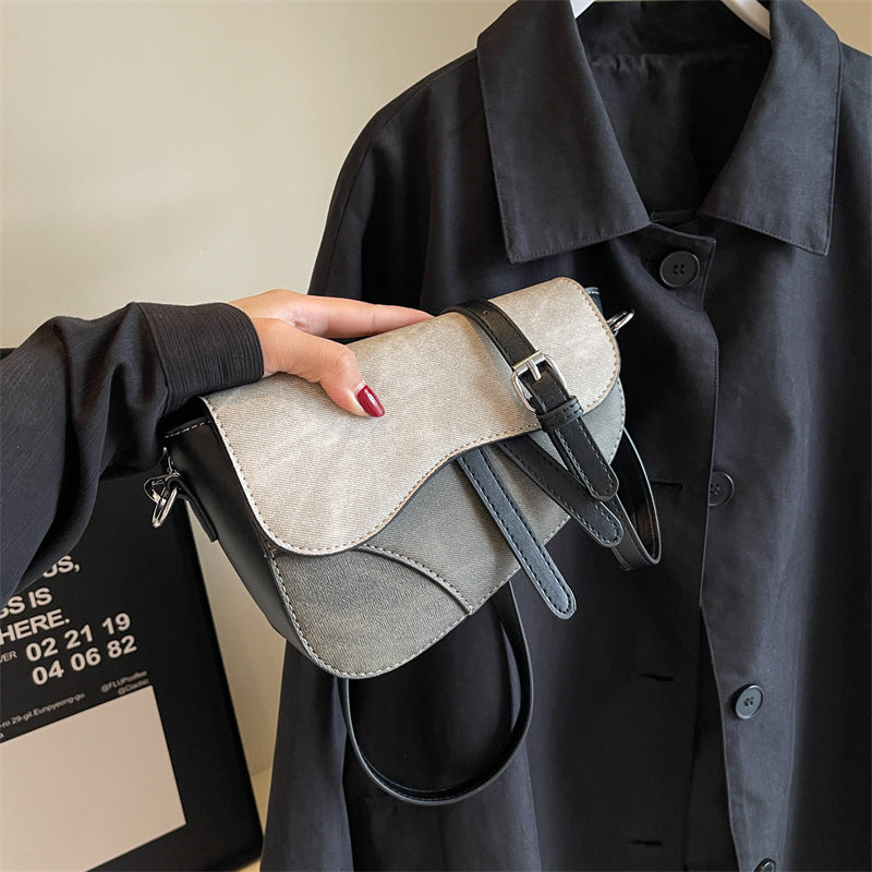Retro  Saddle Crossbody Shoulder Bag for Mothers