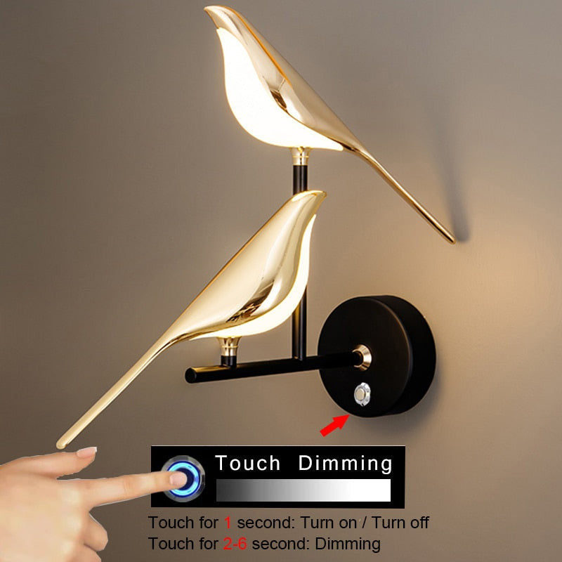 Love Birds Wall Lamp