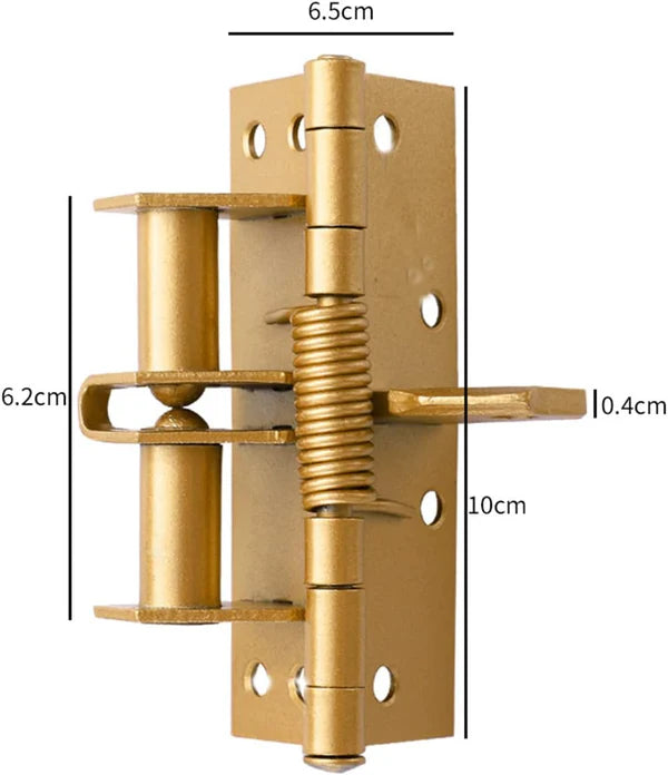 Automatically Closing Door Lock With 8 Screws each
