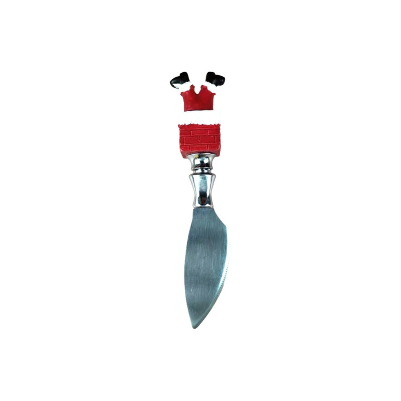 Christmas Cute Santa Claus 304 Stainless Steel Tableware 1 Piece