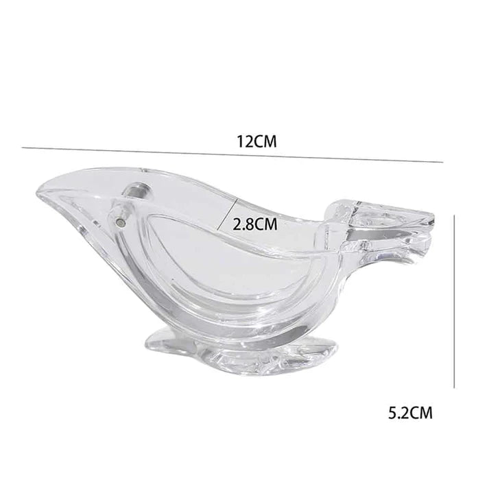 Acrylic Manual Bird Lemon Slice Squeezer