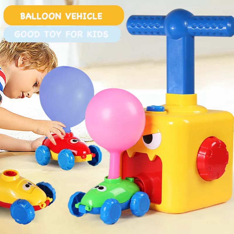 BALLOON LAUCHER CAR TOY