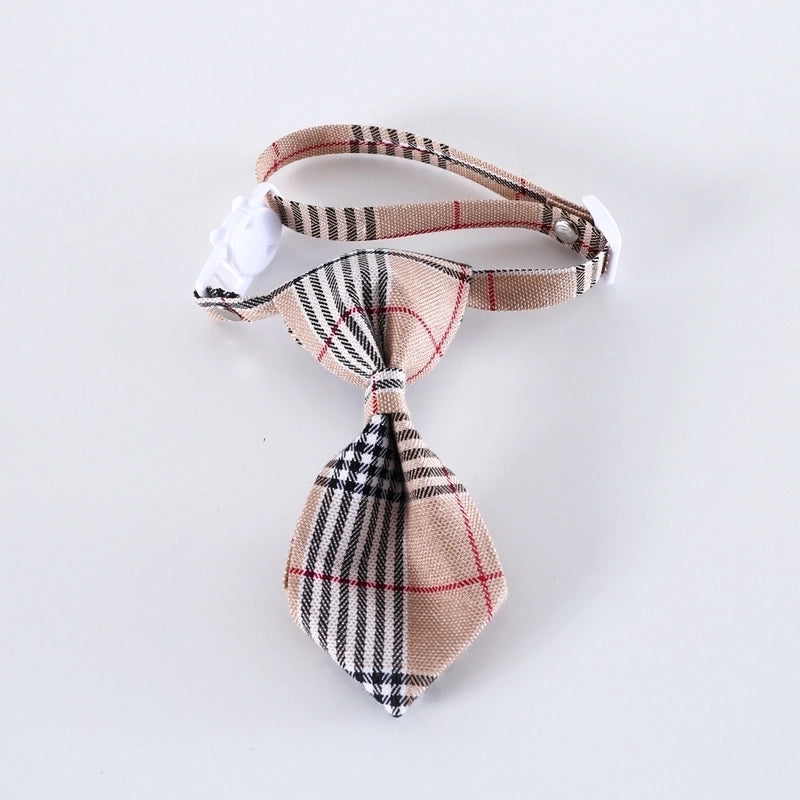 Pet  Bow Tie Tie Adjustable Cat Dog Collar Collar Bell Accessories