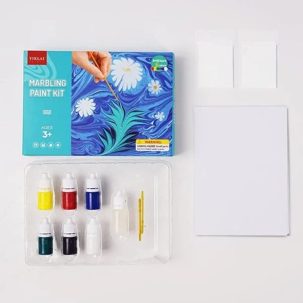 🔥   48% OFF - Water Marbling Paint Art Kit