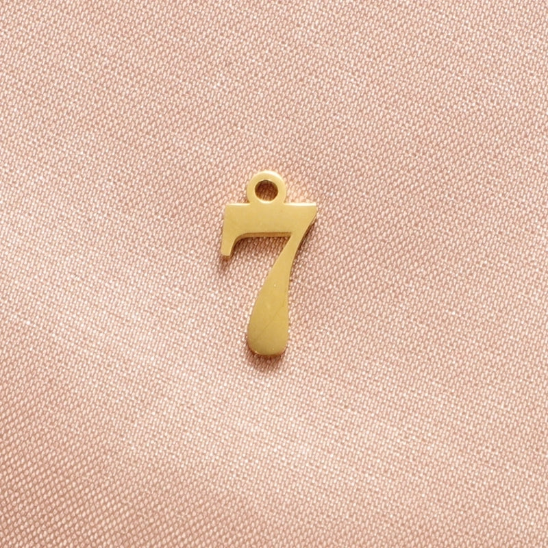 Stainless Steel 18K Gold Plated Minimalist Plating Number None