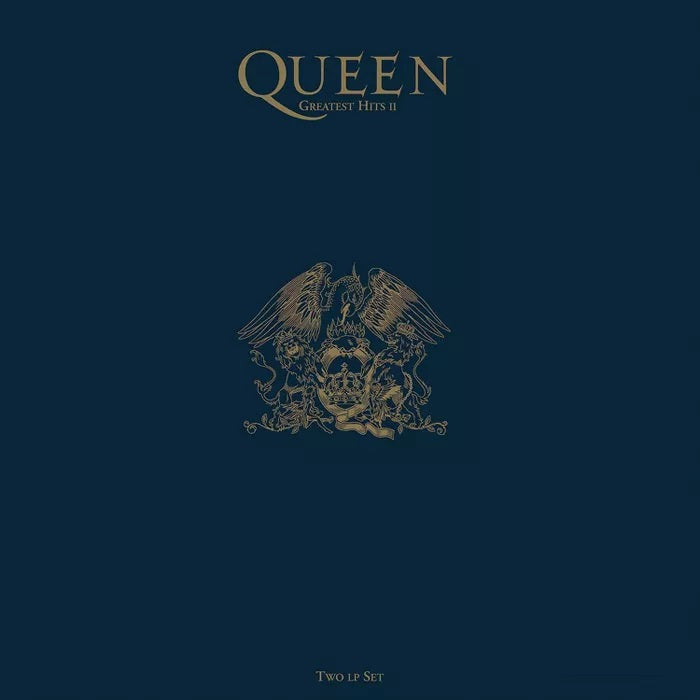 Queen - Greatest Hits 2 Exclusive Blue Colored Vinyl Album LP Record