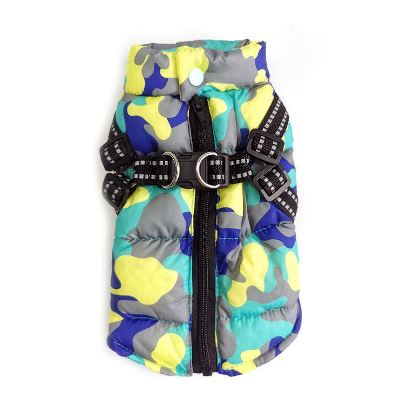 Autumn And Winter Pet Dog Vest Jacket