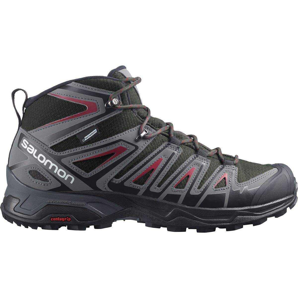 wxl- Salomon Men's X Ultra Pioneer Mid CLIMASALOMON™ Waterproof Hiking Boots