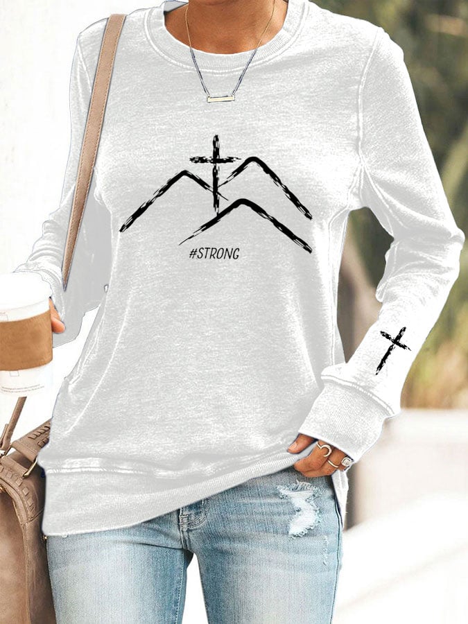 Women's Appalachia Strong Print Sweatshirt