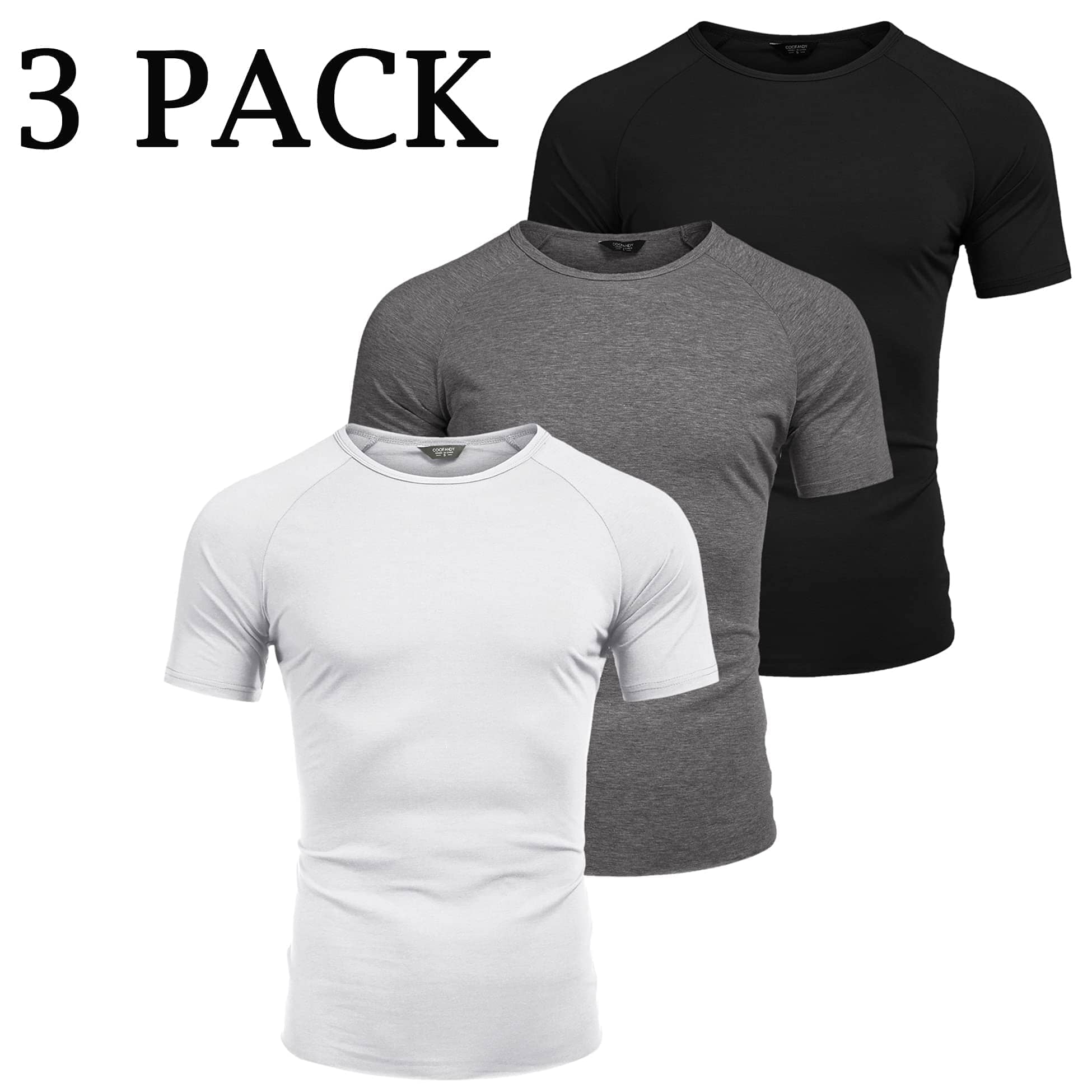 3 Pack Workout T-Shirts (US Only)