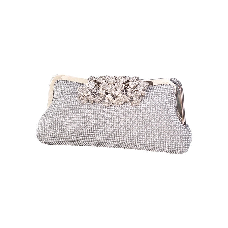 Pu Leather Solid Color Square Evening Bags