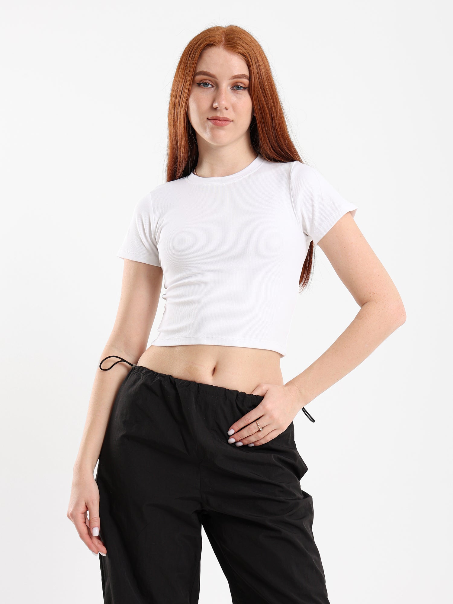 Fitted Cropped T-Shirt