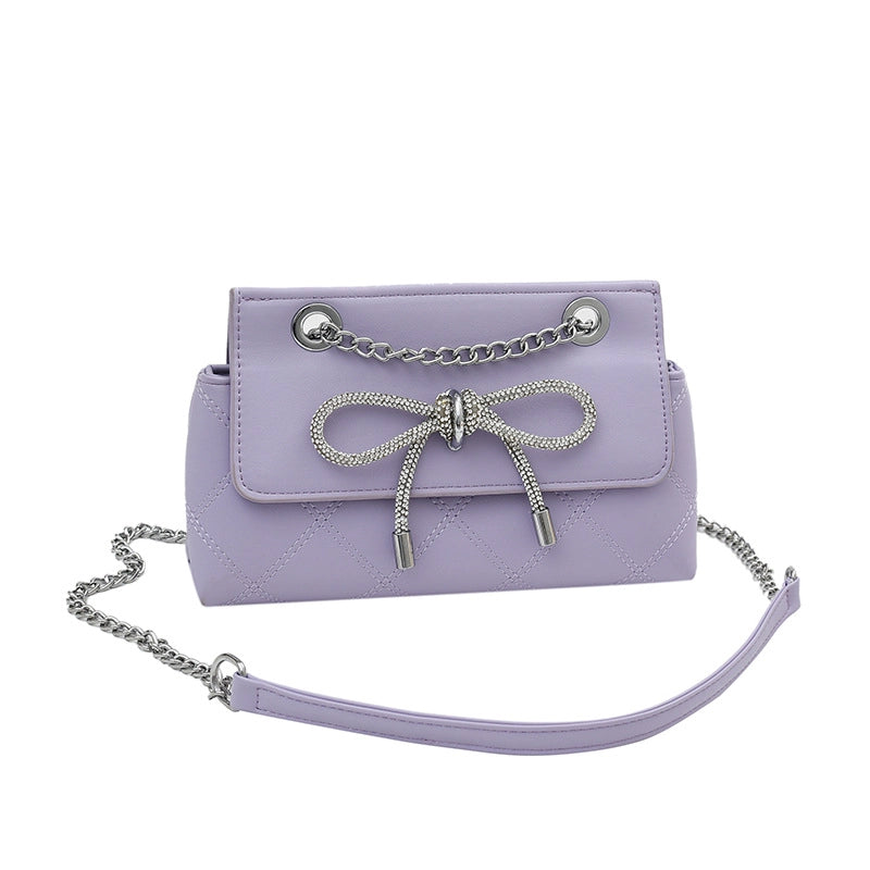 Women's Small Pu Leather Solid Color Streetwear Square Magnetic Buckle Shoulder Bag Crossbody Bag