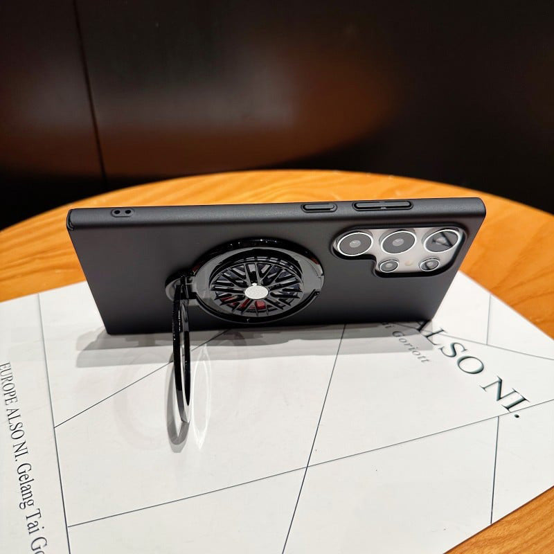 Shockproof Phone Case with Ring Kickstand for Samsung