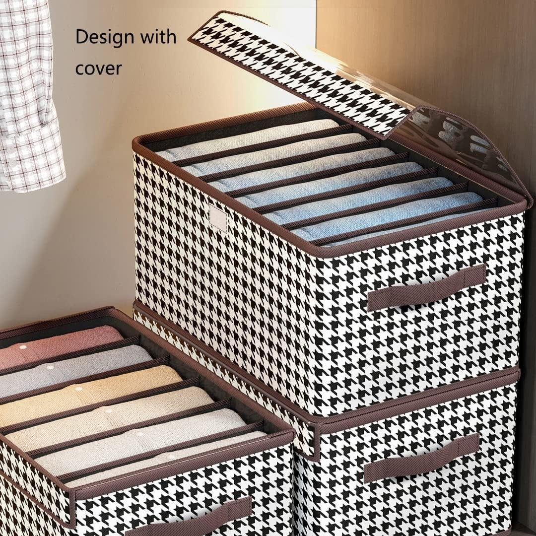Multifunction Trouser Jeans Organizer For Closet 7 Grids