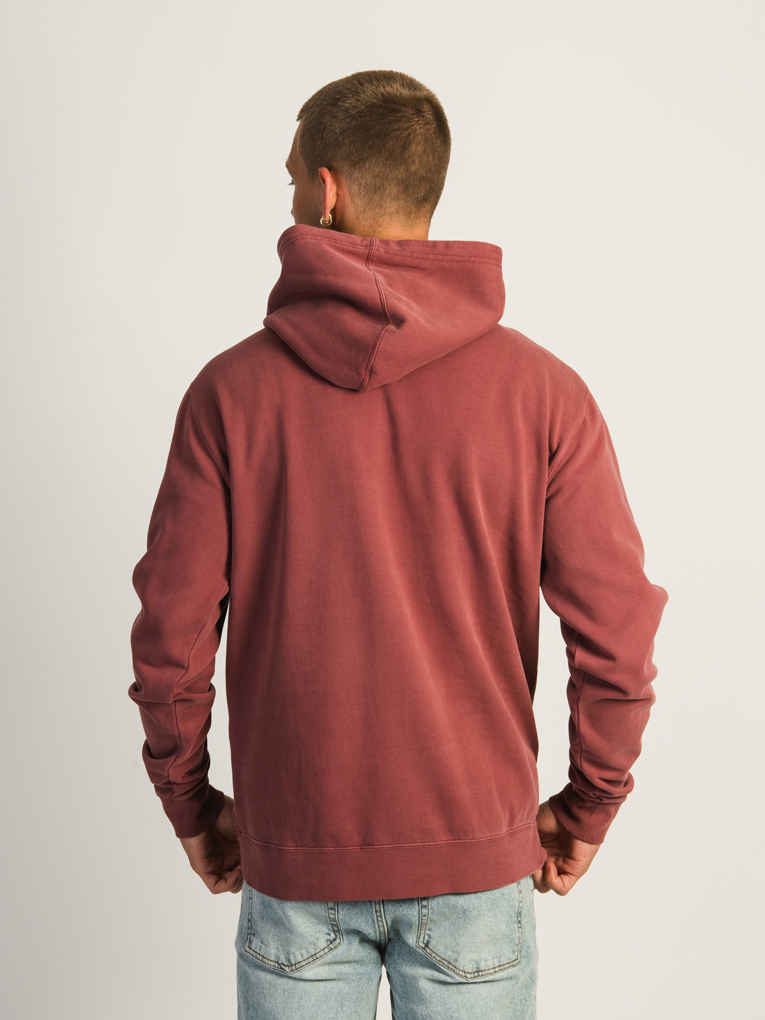 KOLBY PARKER VINTAGE WASH HOODIE - MAUVE