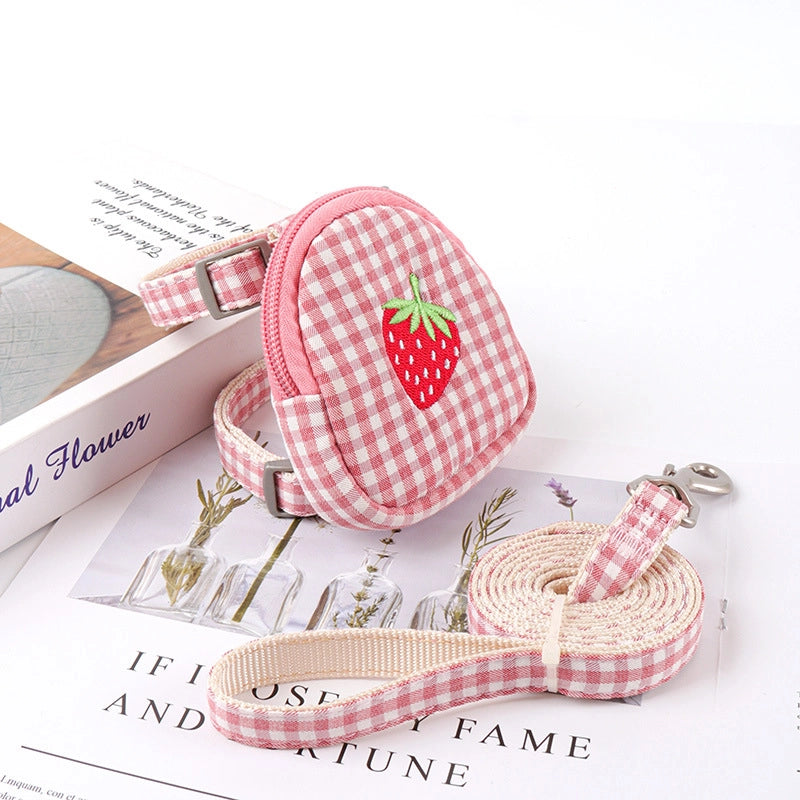 Minimalist Classic Style Polyester Color Block Leash