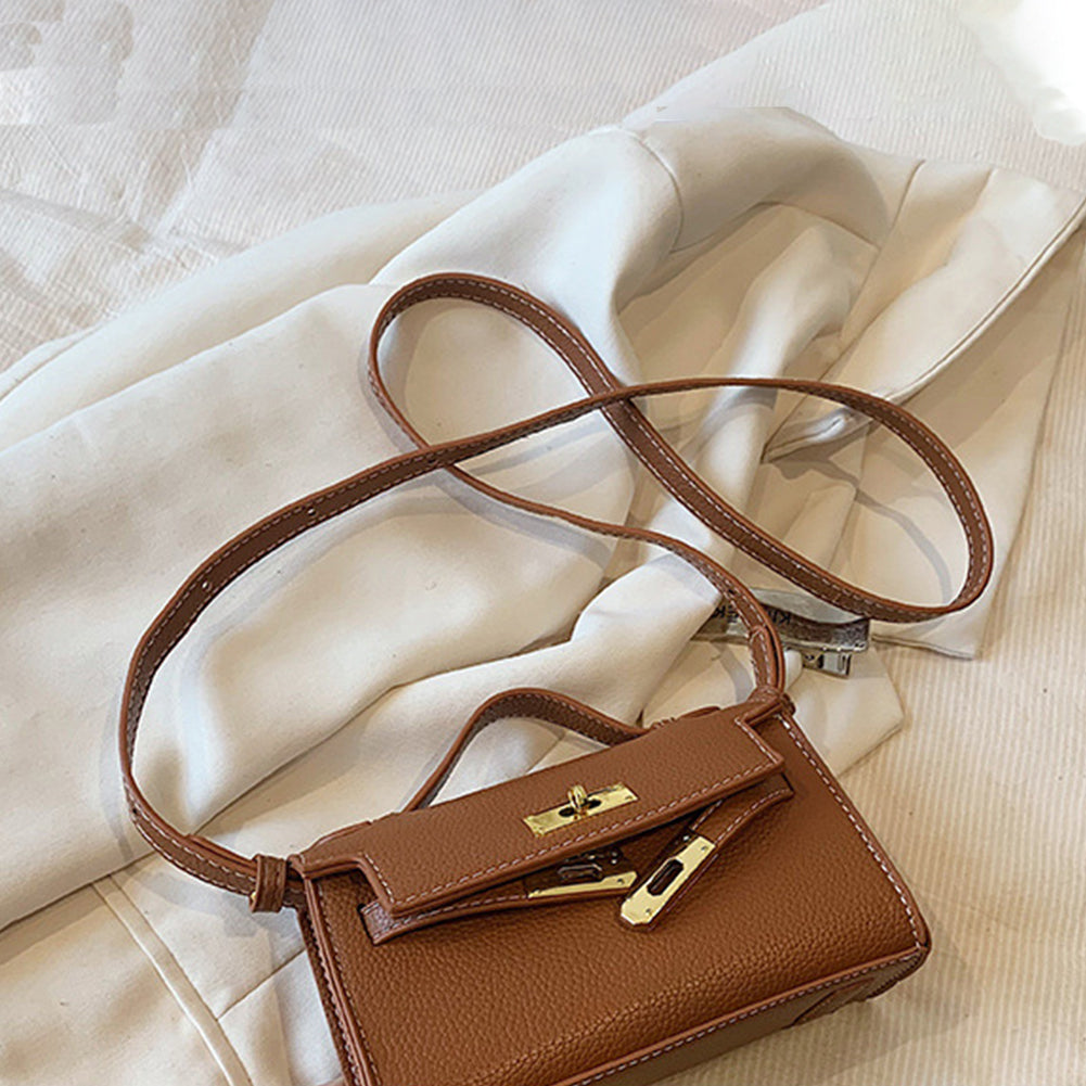 Mini  Kelly Bag for Girls Lipstick Shoulder Crossbody