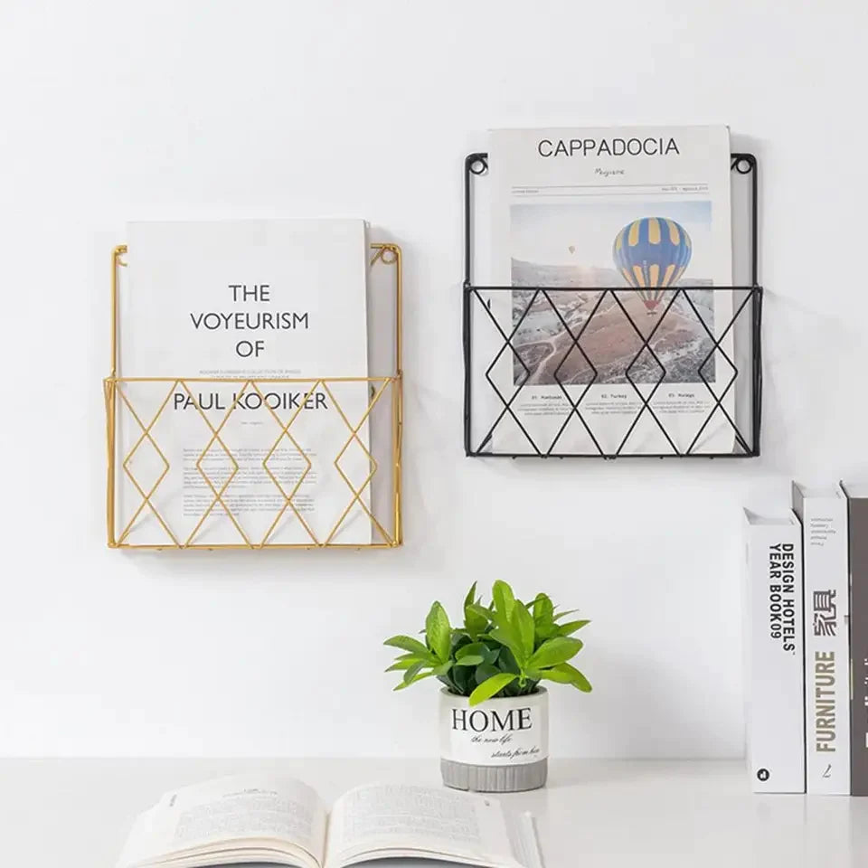 Magazines And Books Organizer