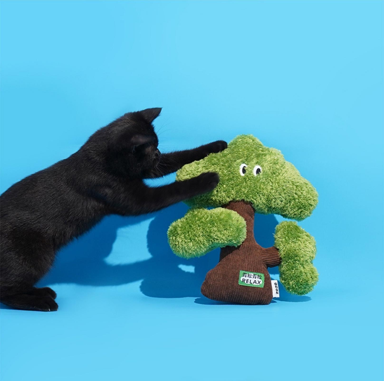 Pine Style Catnip Large Plush Cat Toy