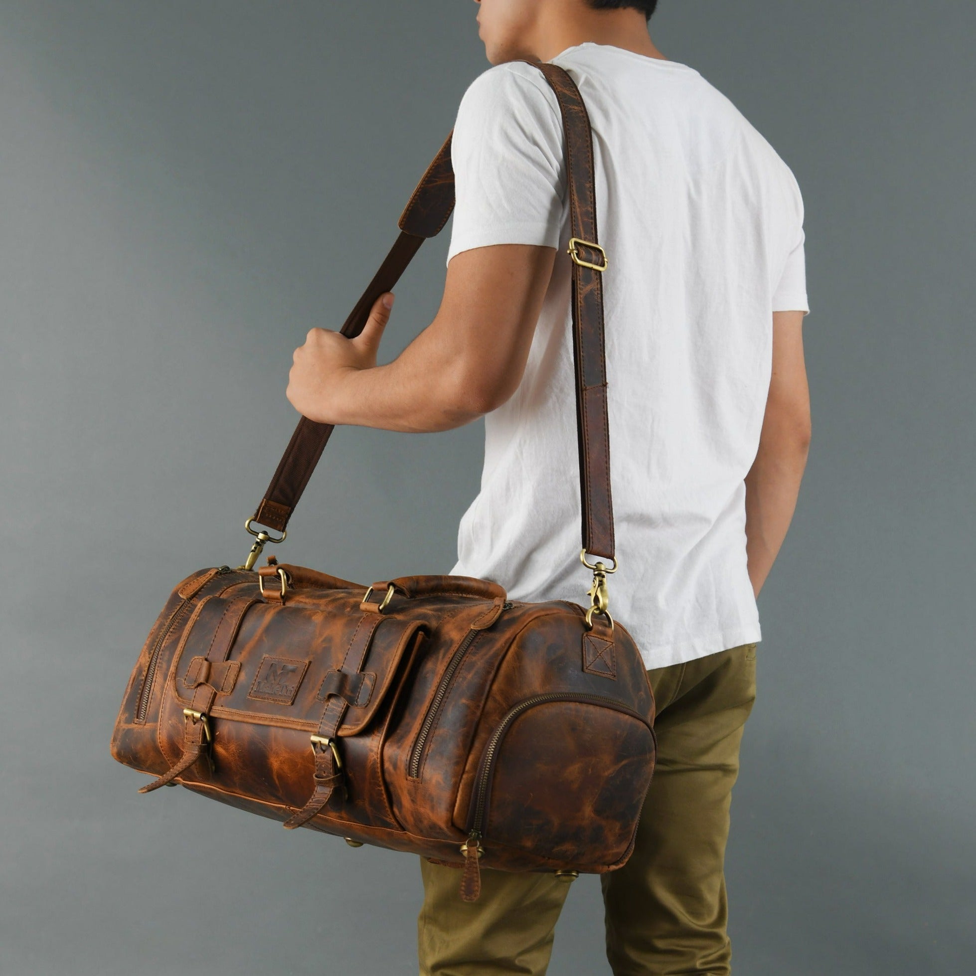 Duffle with Shoe Compartment