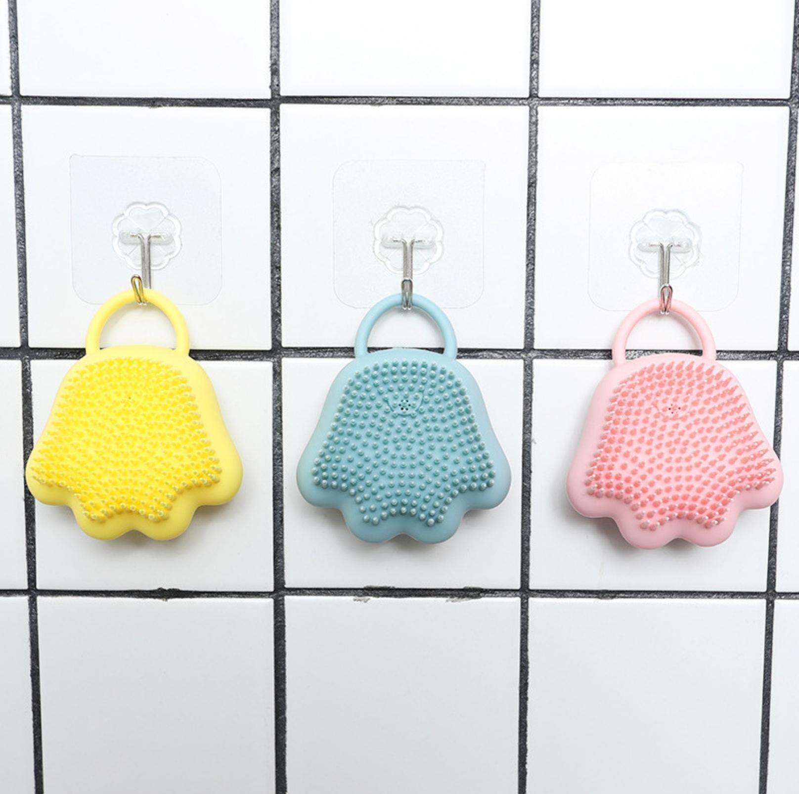 Cat Paw Shaped Pet Bathing Brush Massager - Gentle and Effective