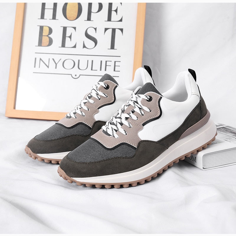 West Designer Breathable Fabric Jogging Sneakers