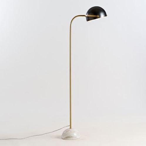 Halvor F | Modern Floor Lamp with with Marble Base